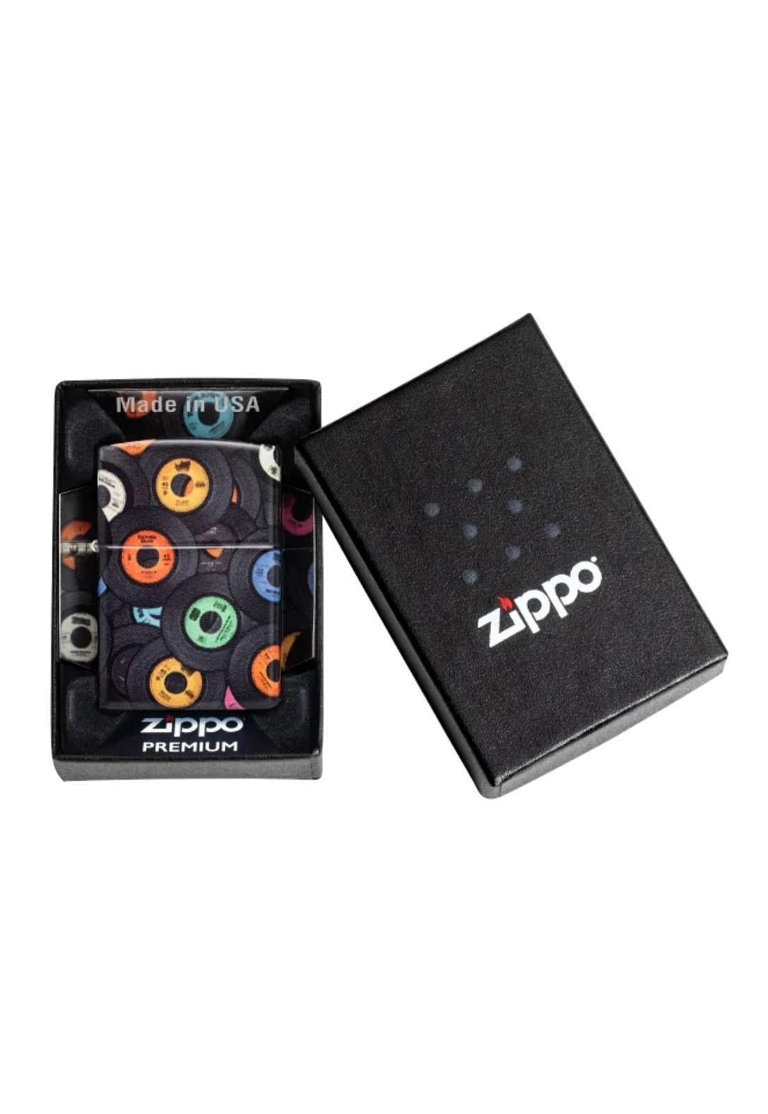 Encendedor Zippo Records Design Negro ZP48770 -5