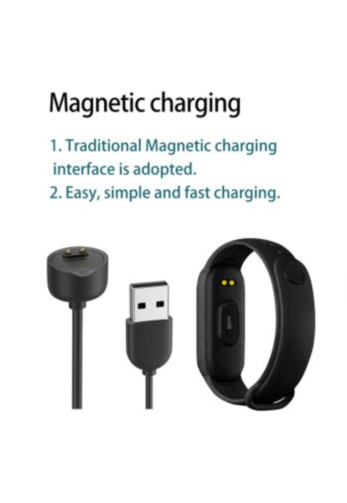 Reloj Smart Band M6 Monitor Cardiaco Deportes Calorias Negro-3