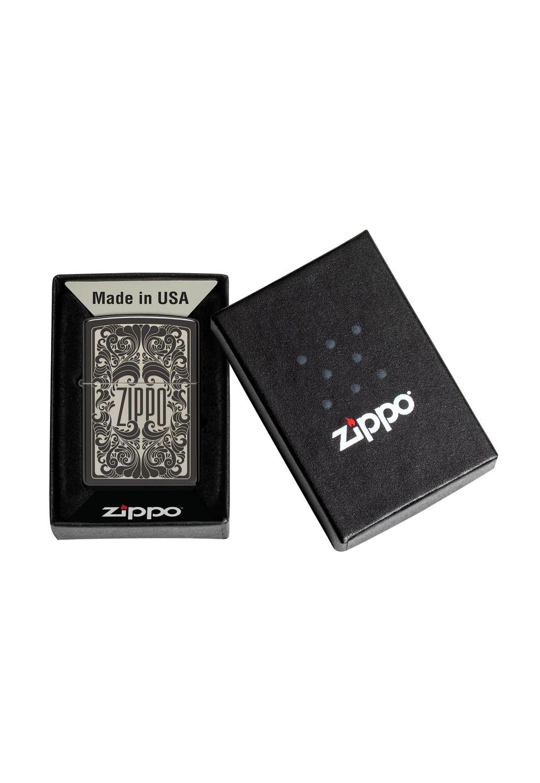 Encendedor Zippo Ornamental Logo Plateado ZP48253-4