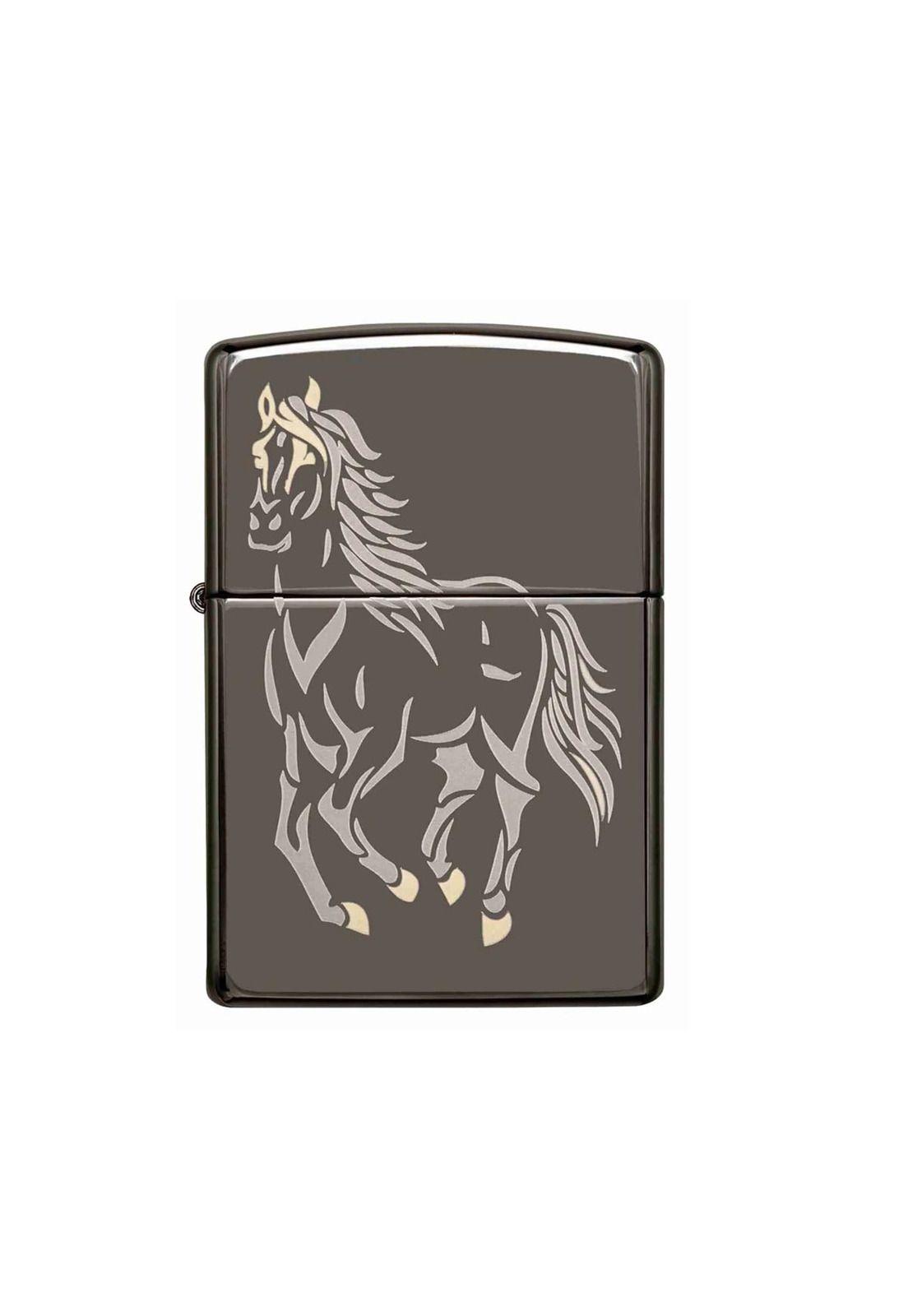 Encendedor Zippo Design Running Horse Plateado ZP28645 Zippo