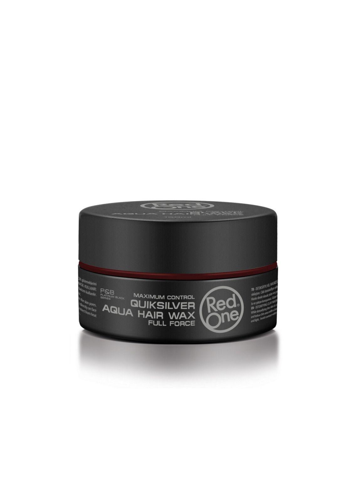 Cera Peinado Red One Aqua Hair Gel Wax Quiksilver 150ml-1