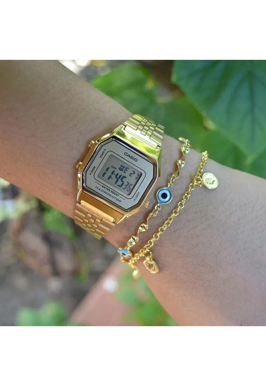 Reloj Casio Digital Dama La-680wga-9-3
