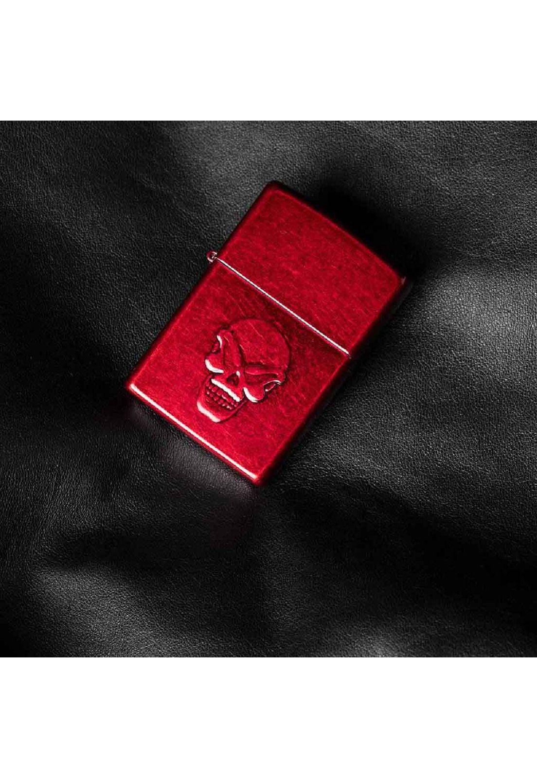 Encendedor Zippo Red Doom Calavera Rojo ZP21186-3