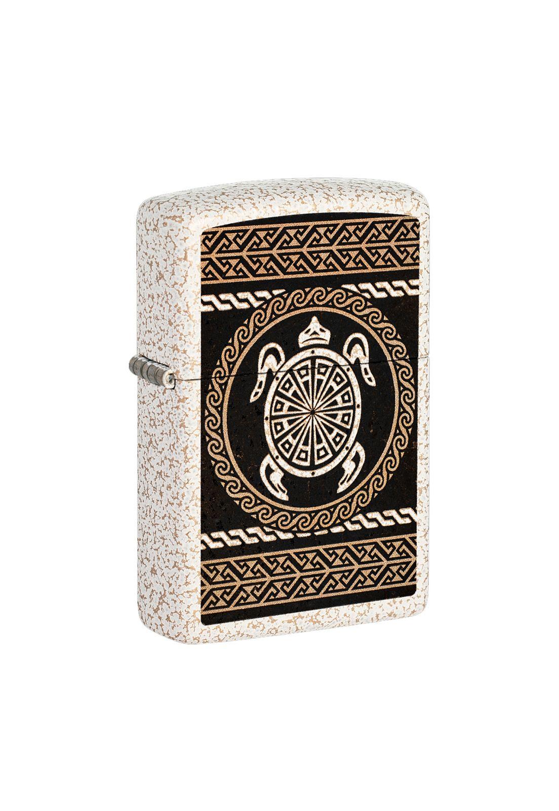 Encendedor Zippo Turtle Design Plateado Zp49665-2