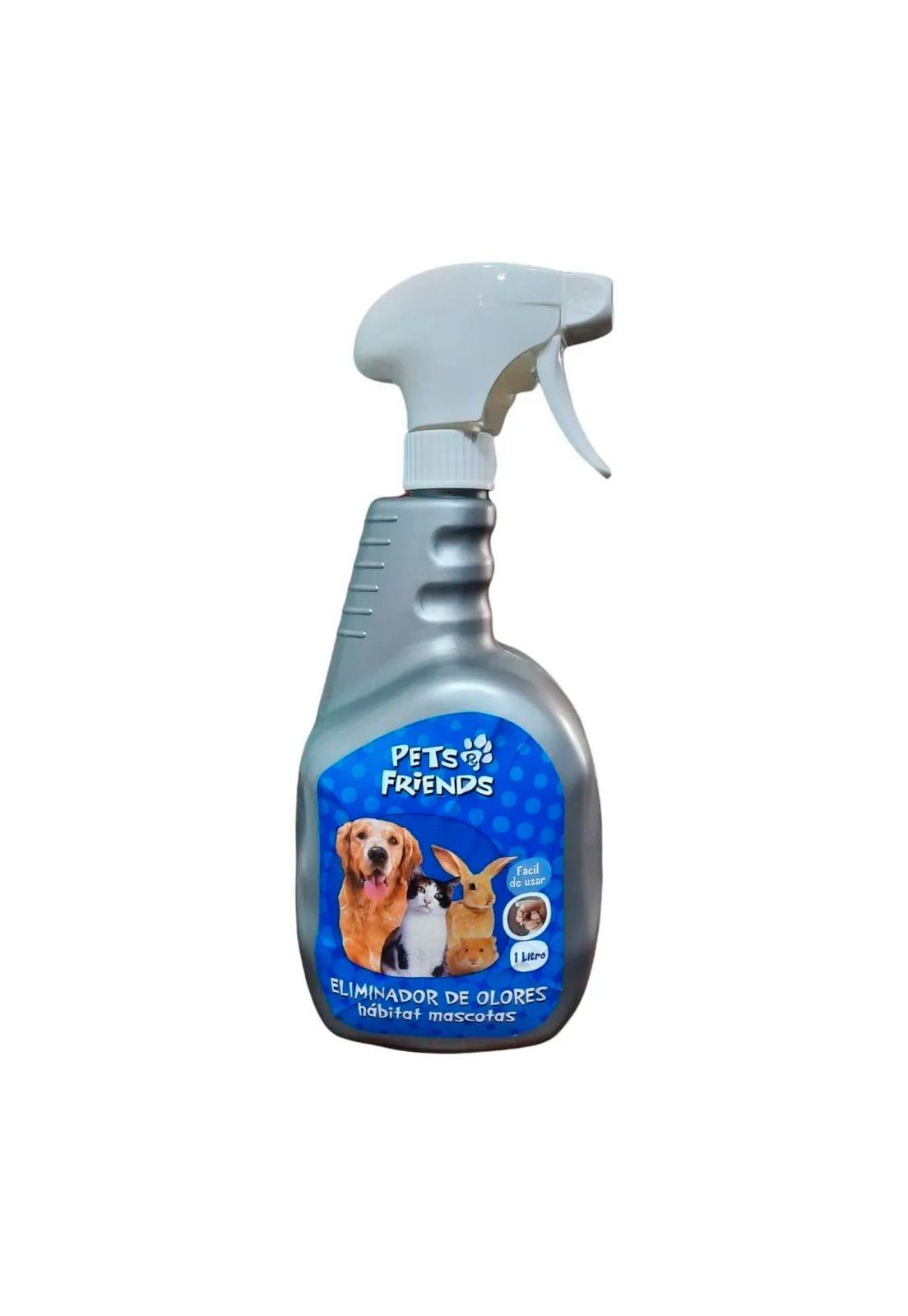 Eliminador De Olores Del Habitat Mascota 1 Lt Pets Friends-0