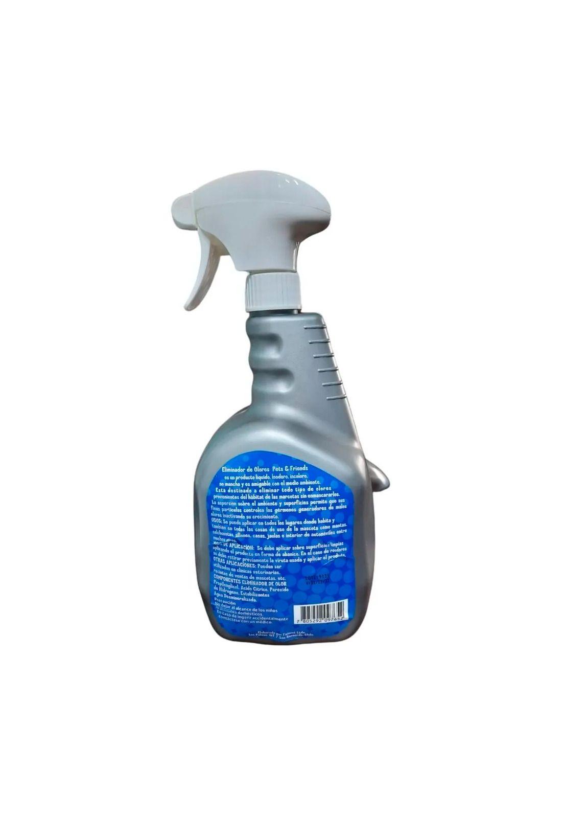Eliminador De Olores Del Habitat Mascota 1 Lt Pets Friends-1