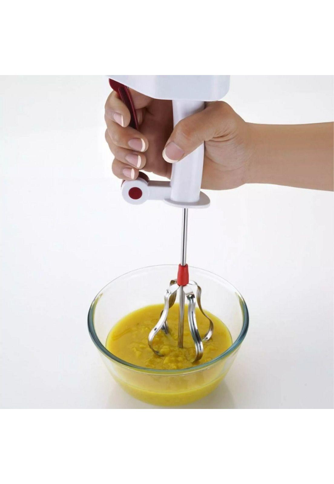 Batidora De Mano Turbo Manual Easy Flow Naranja-1