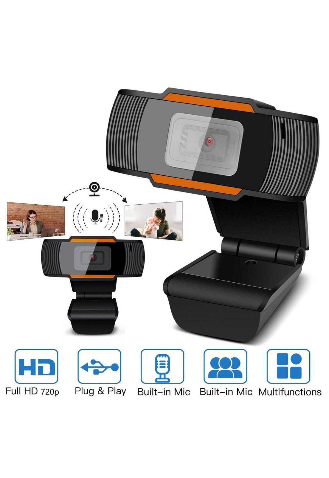 Camara Web Hd 720p Con Micrófono Incorporado-1