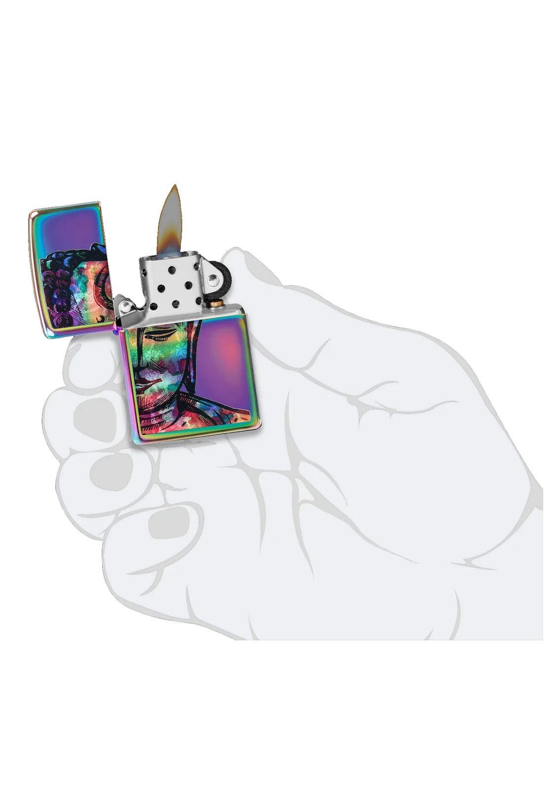 Encendedor Zippo Bright Buddha Design Tornasol Zp49136-3