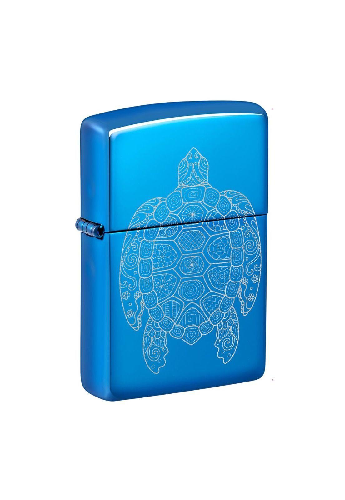 Encendedor Zippo Zen Turtle Design Azul ZP46177-2