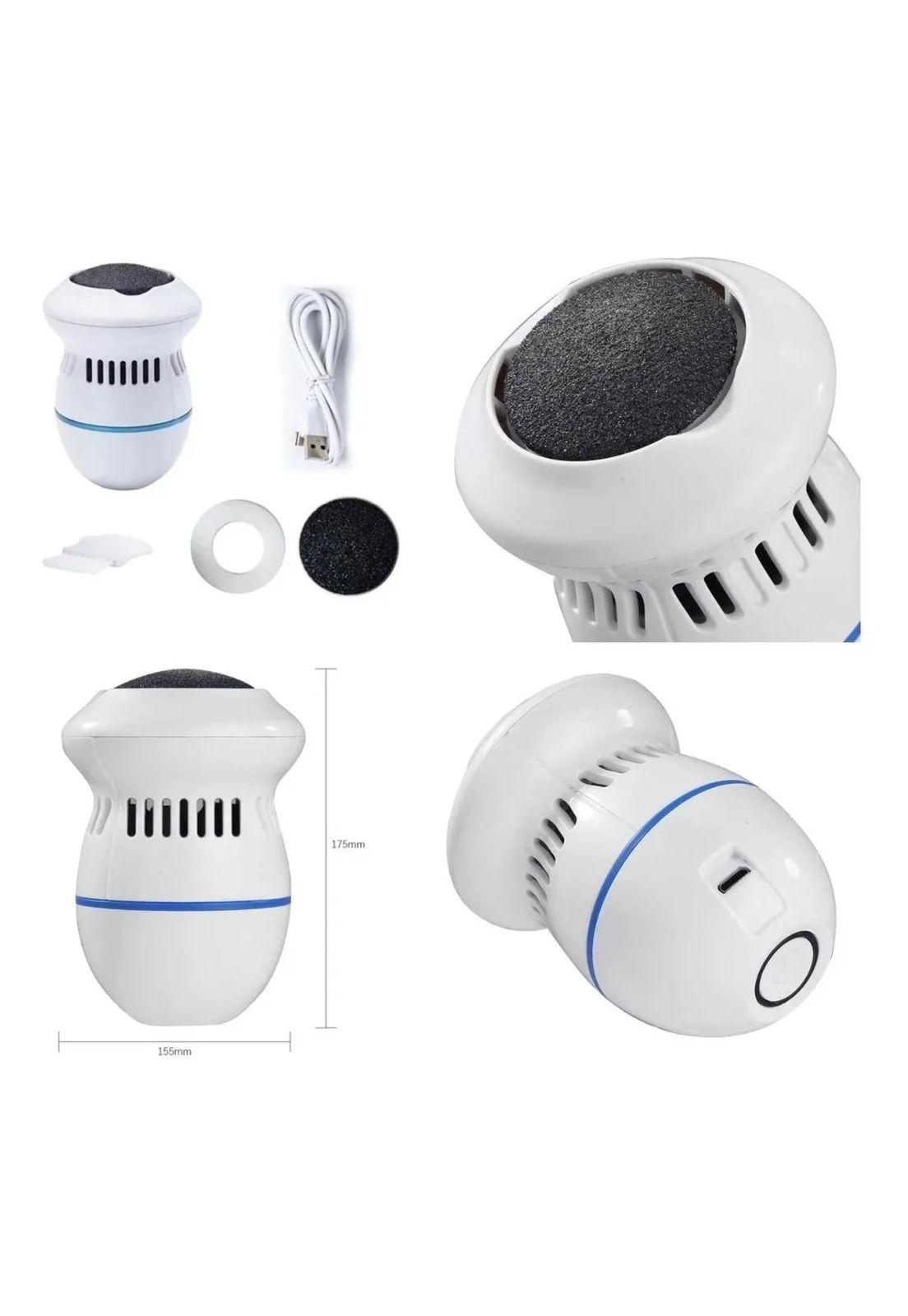 Removedor Amolador Pies Saca Quita Callos Recargable Usb.-2