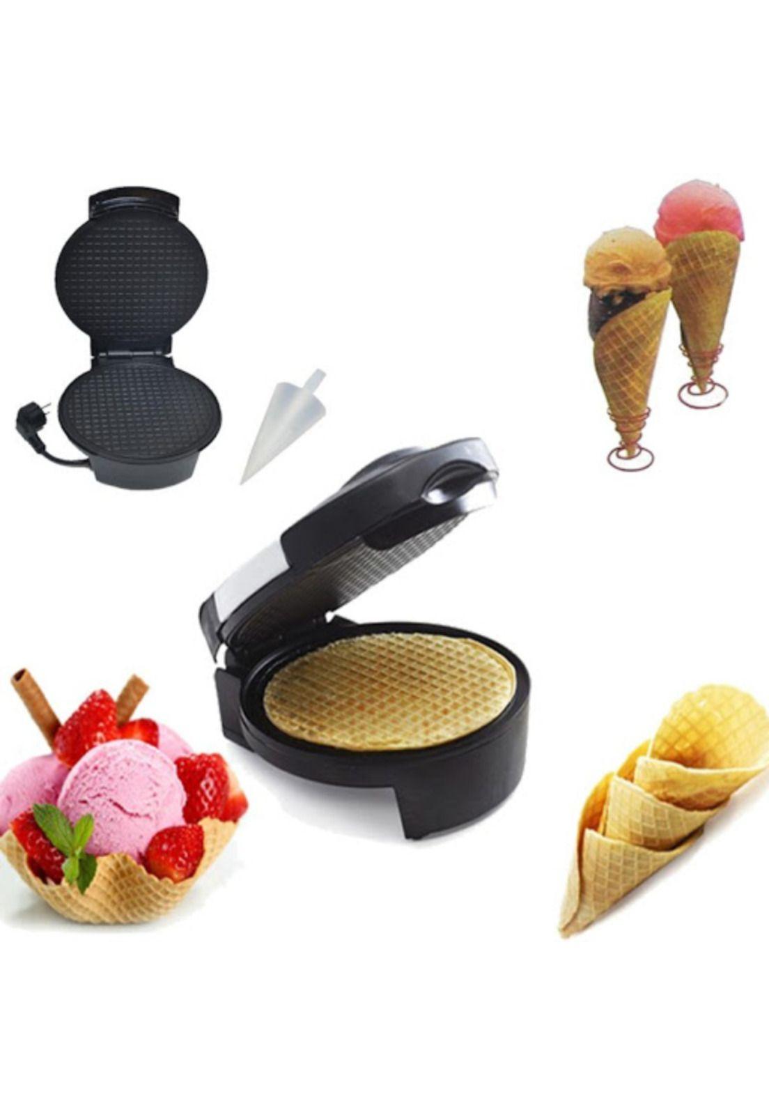 Maquina Wafflera Para Conos De Helados Wafflera Obleas-2