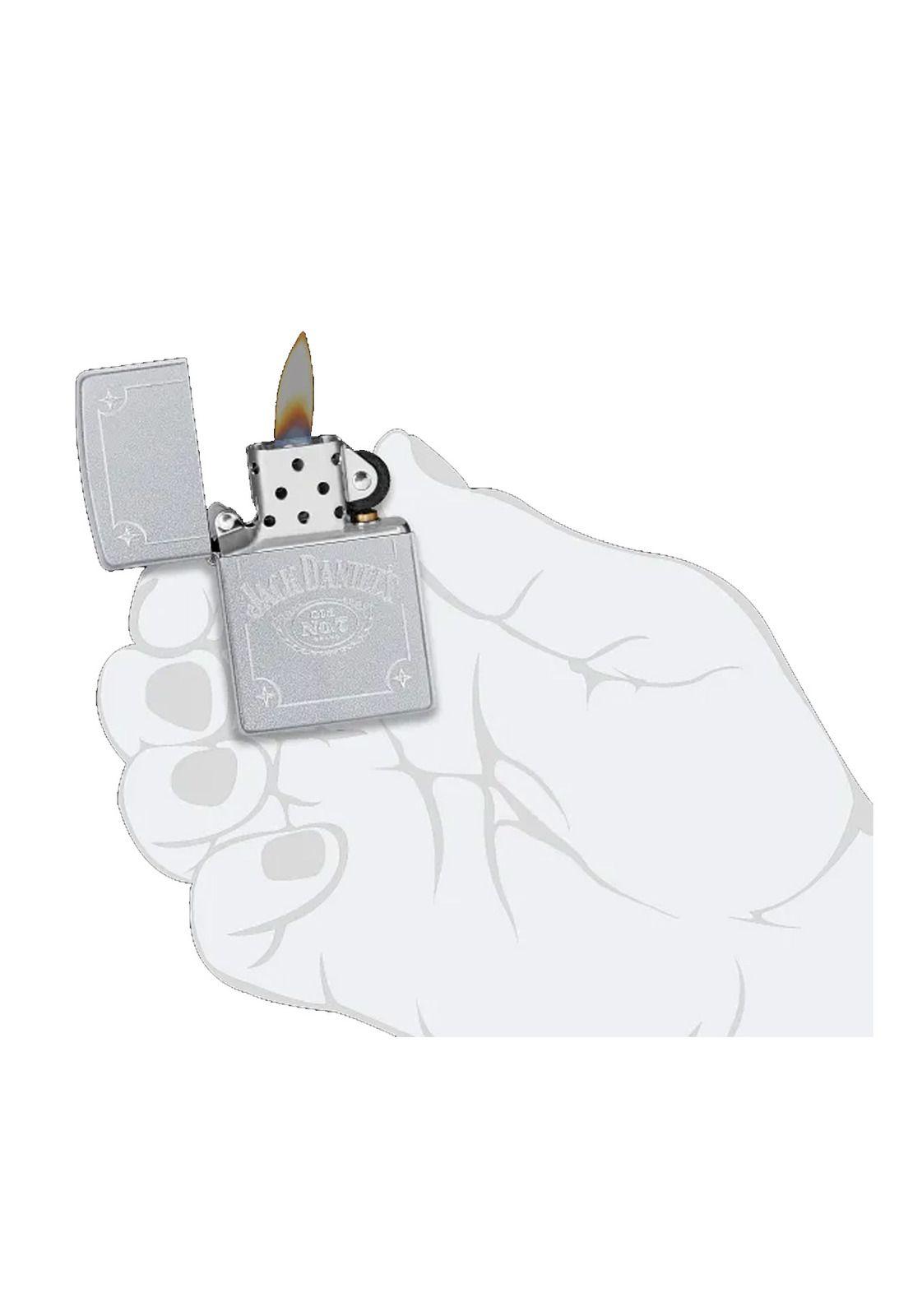 Encendedor Zippo Jack Daniels Design Plateado Zp49653-4