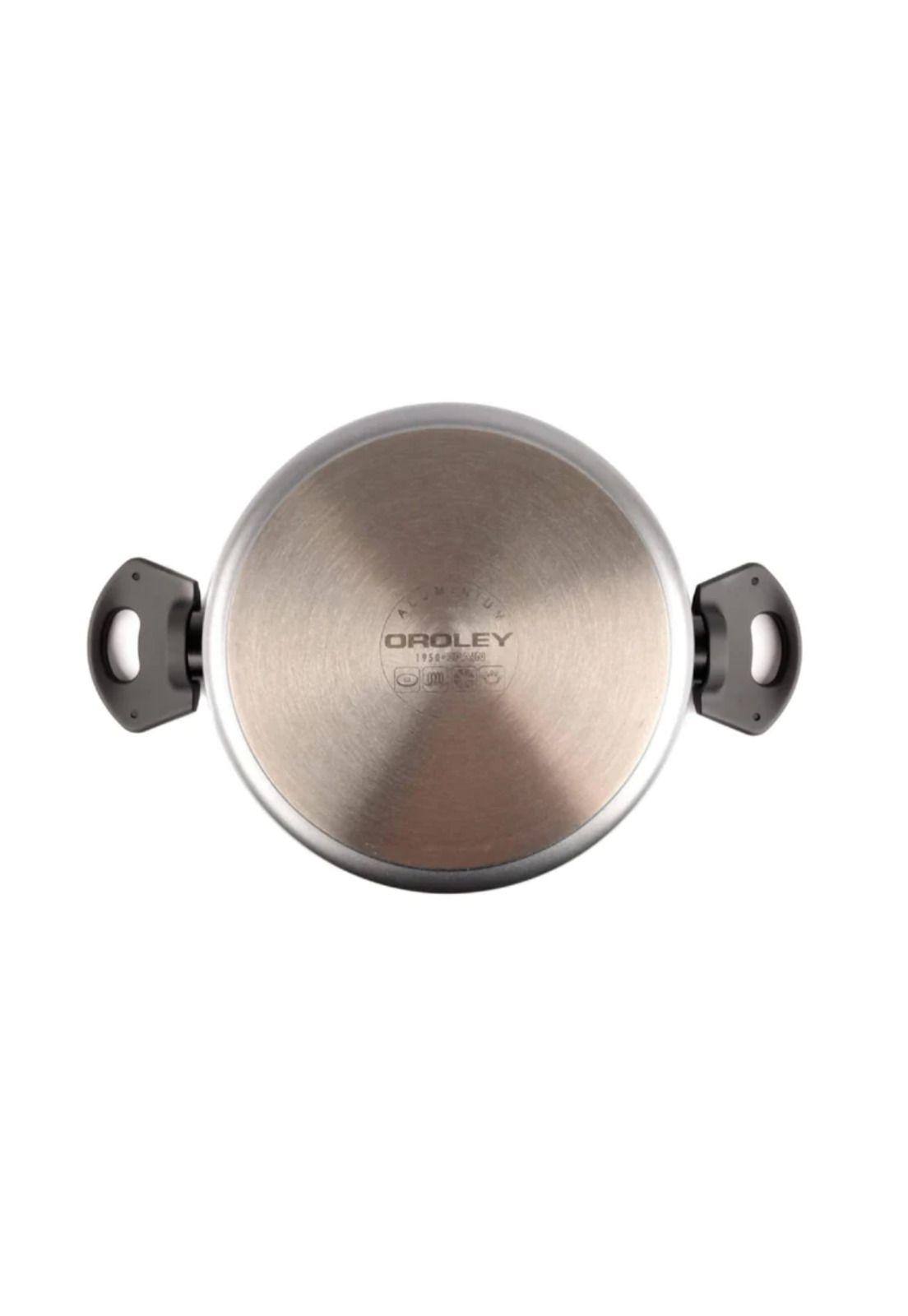 Cacerola con Tapa Eco-silver 28 cm Oroley-2
