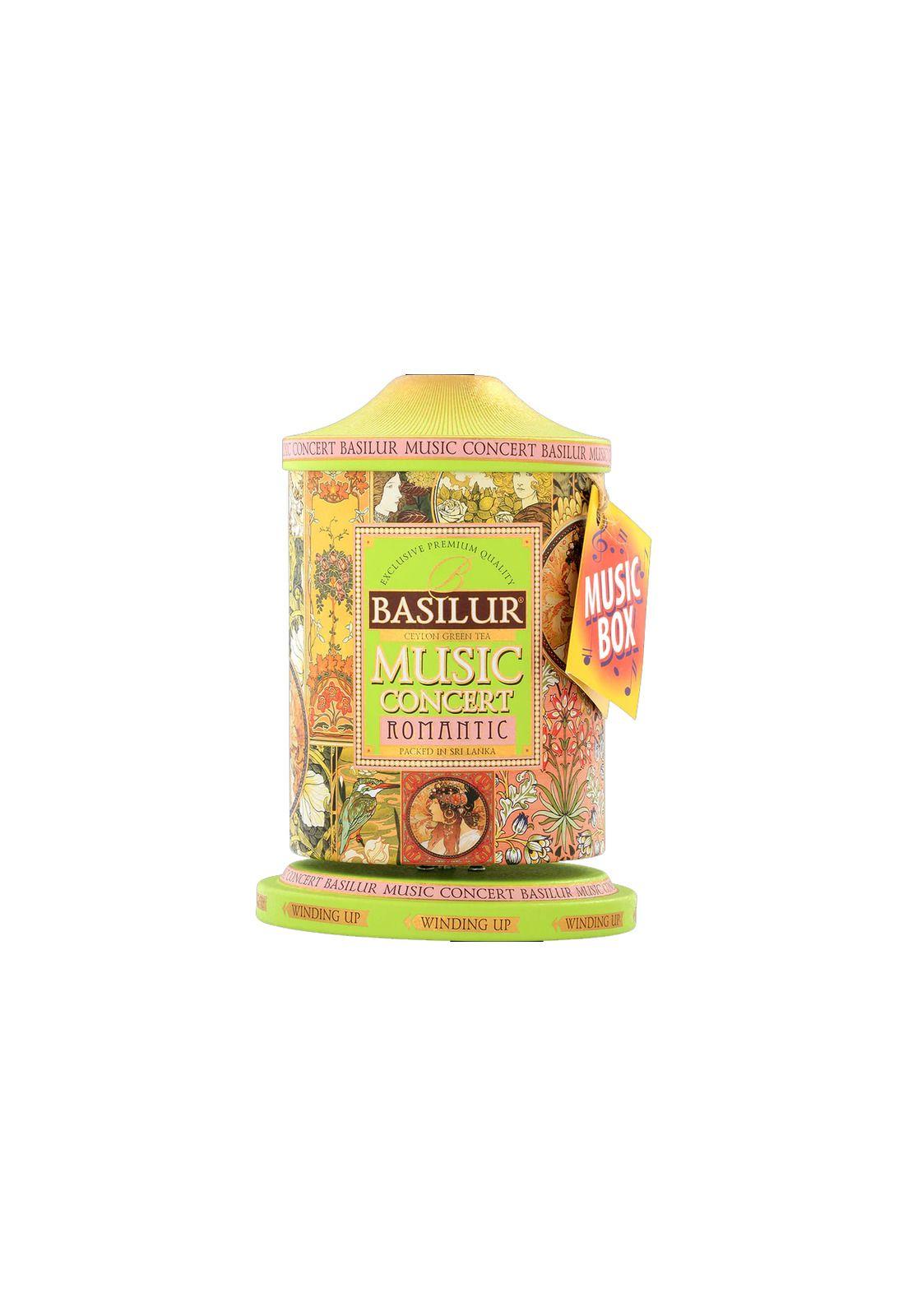 Te Verde Frutas Basilur Carrusel Musical Romantic 20 Bolsas-0