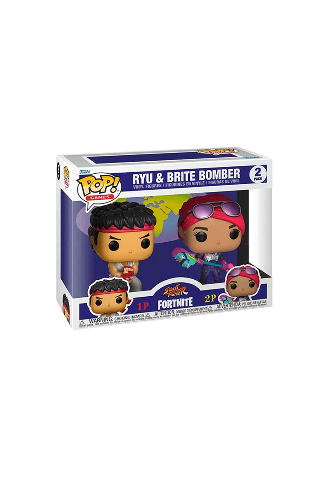 Funko Pop Games Fortnite Street Figther Ryu Brite Bomber 02-1