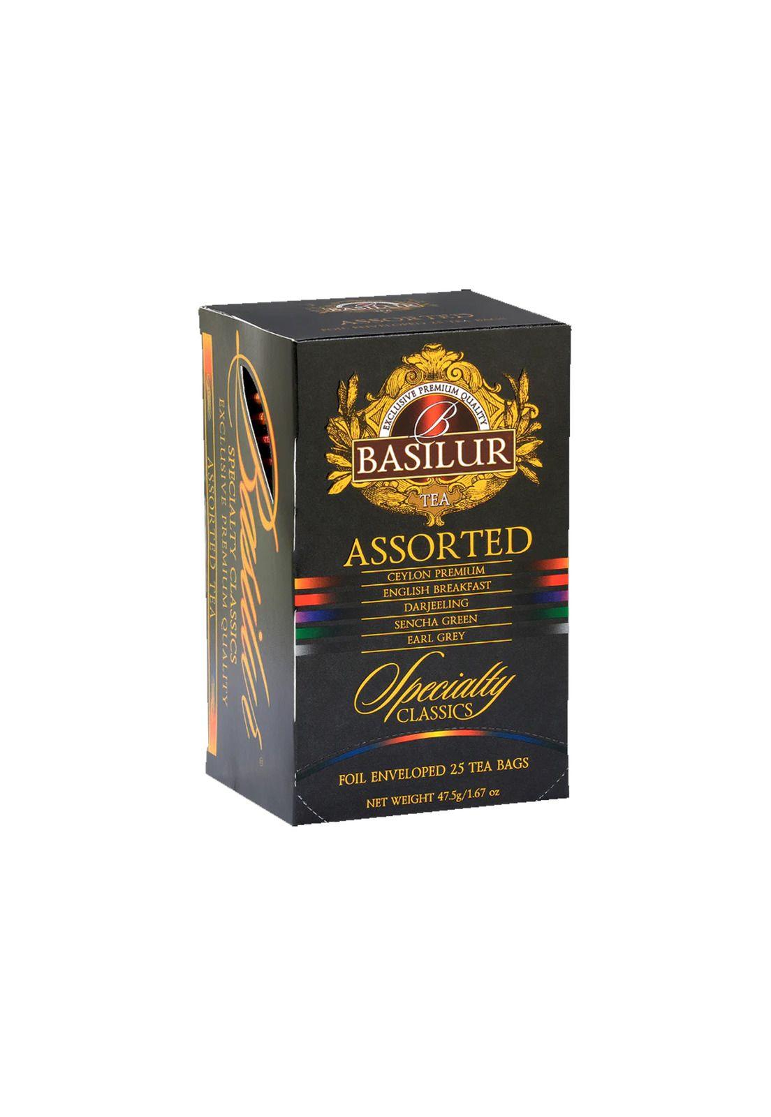 Te Negro Verde Basilur Specialty Classics Caja 25 Bolsas-0