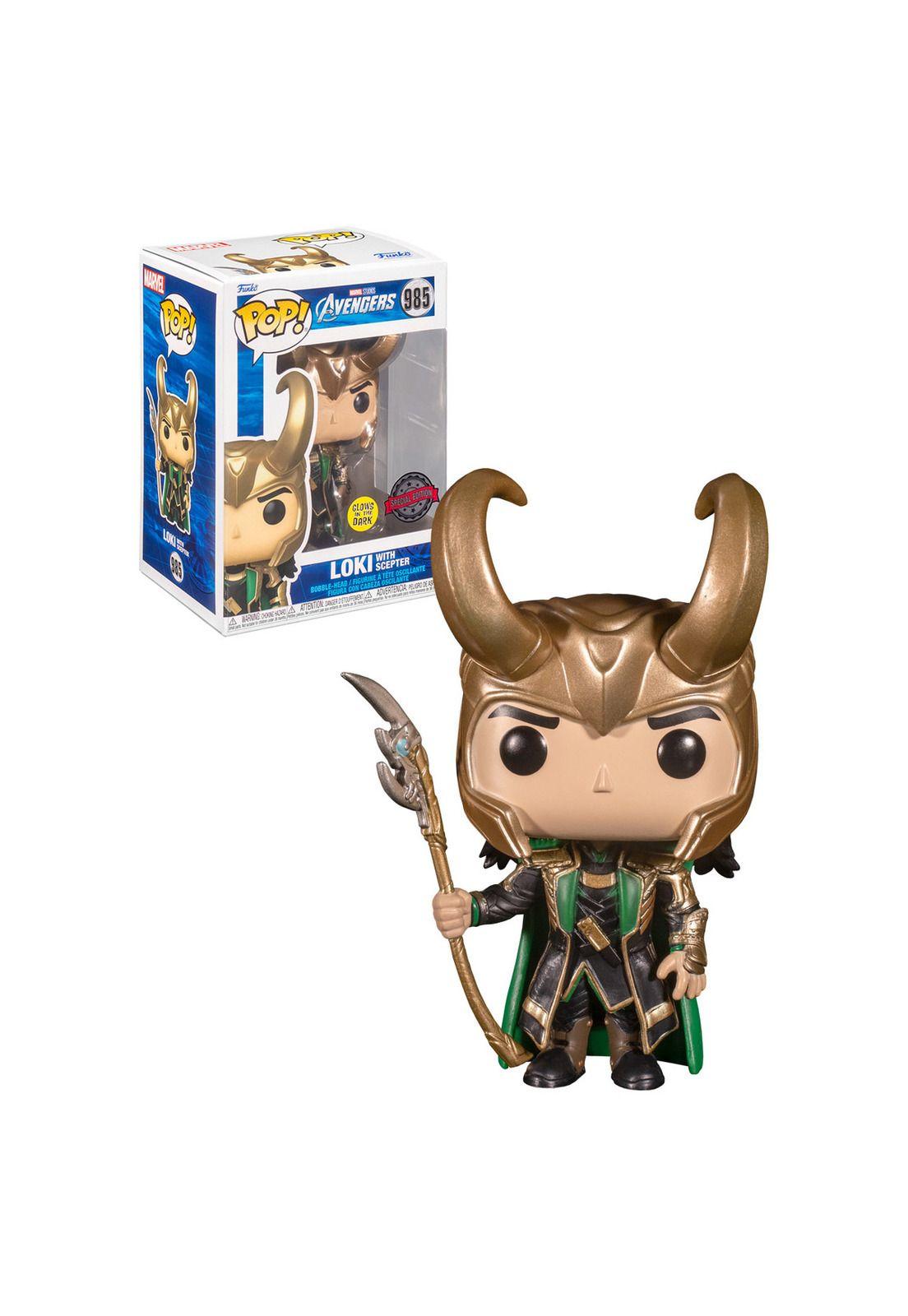 Funko Pop Marvel Loki with Scepter 985-0