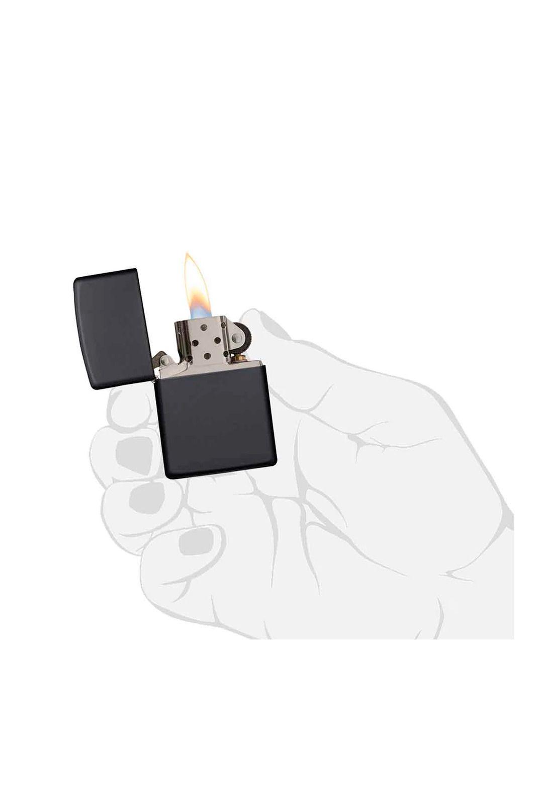 Encendedor Zippo Lighter Black Matte Negro Zp218-4