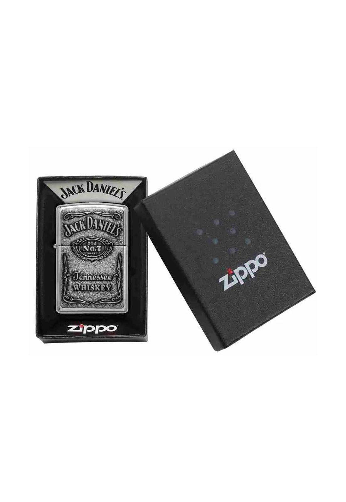 Encendedor Zippo Jack Daniel's Design Plateado Zp250jd.427-4