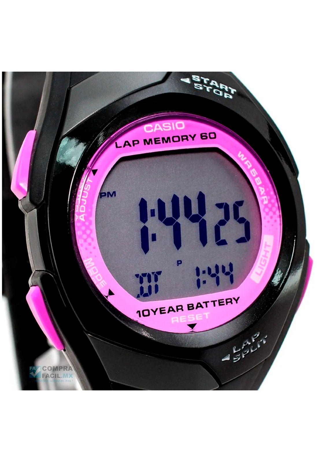 Reloj Casio Digital Dama STR-300-1-2
