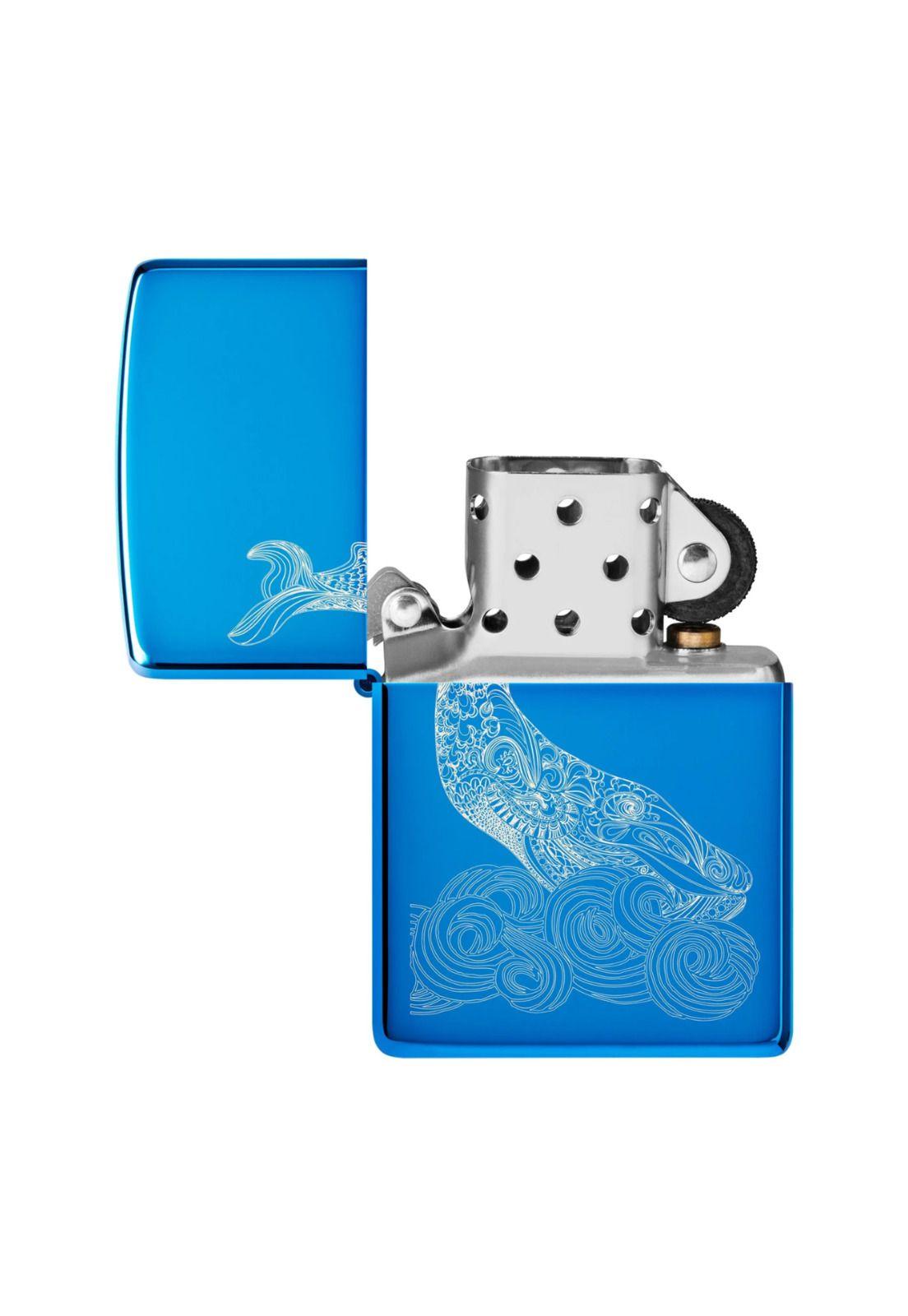 Encendedor Zippo Whale Design Azul ZP20446.MP403922-3