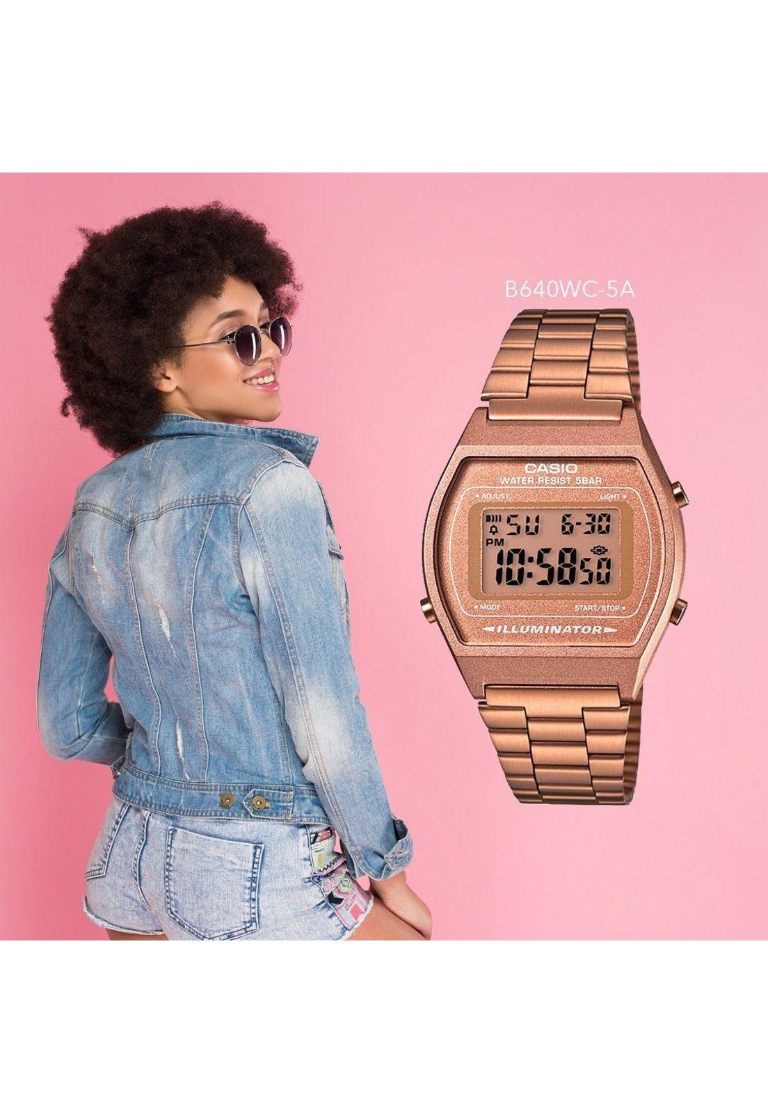 Reloj Casio Digital Dama B-640WC-5A-4