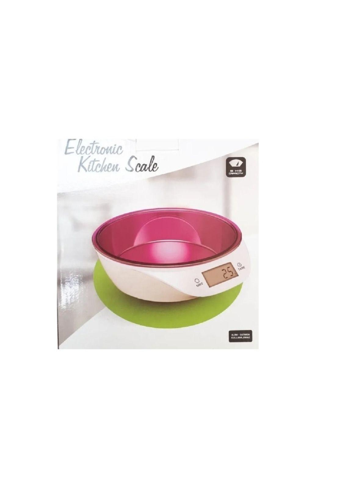 Balanza De Cocina Digital Pesa Gramera 5kg Bowl Lila-1