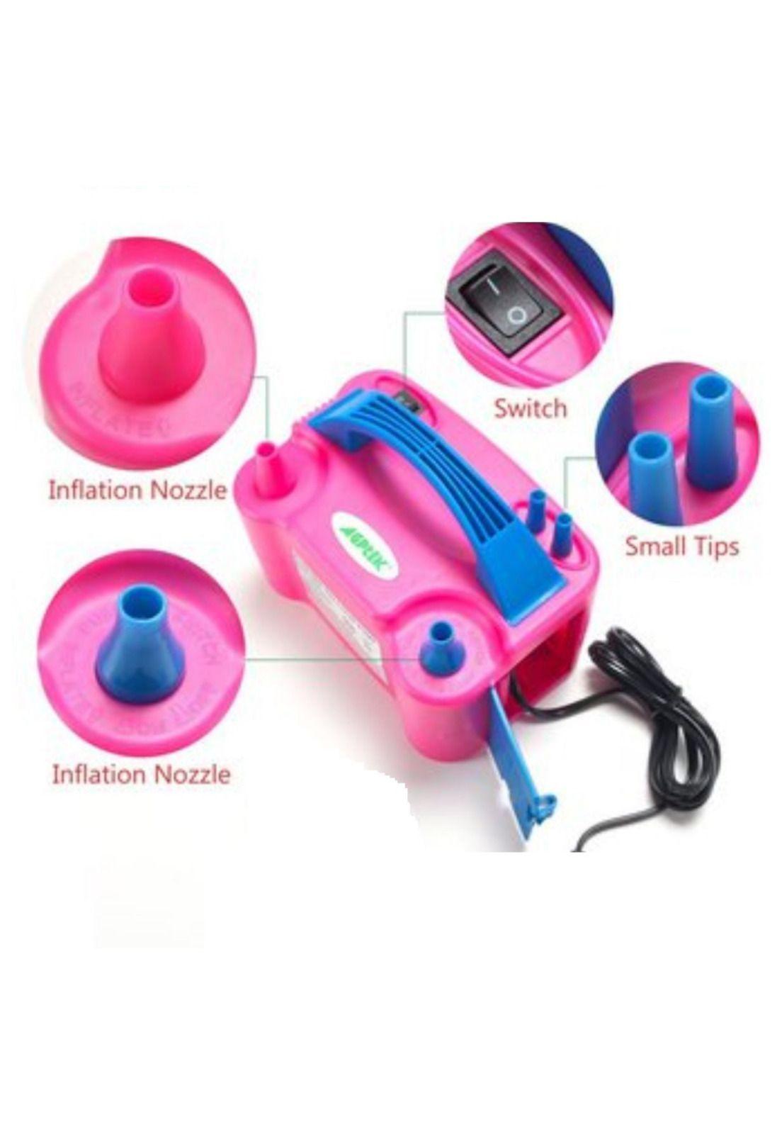 Inflador De Globos Eléctrico Con 2 Inyectores 600w-2