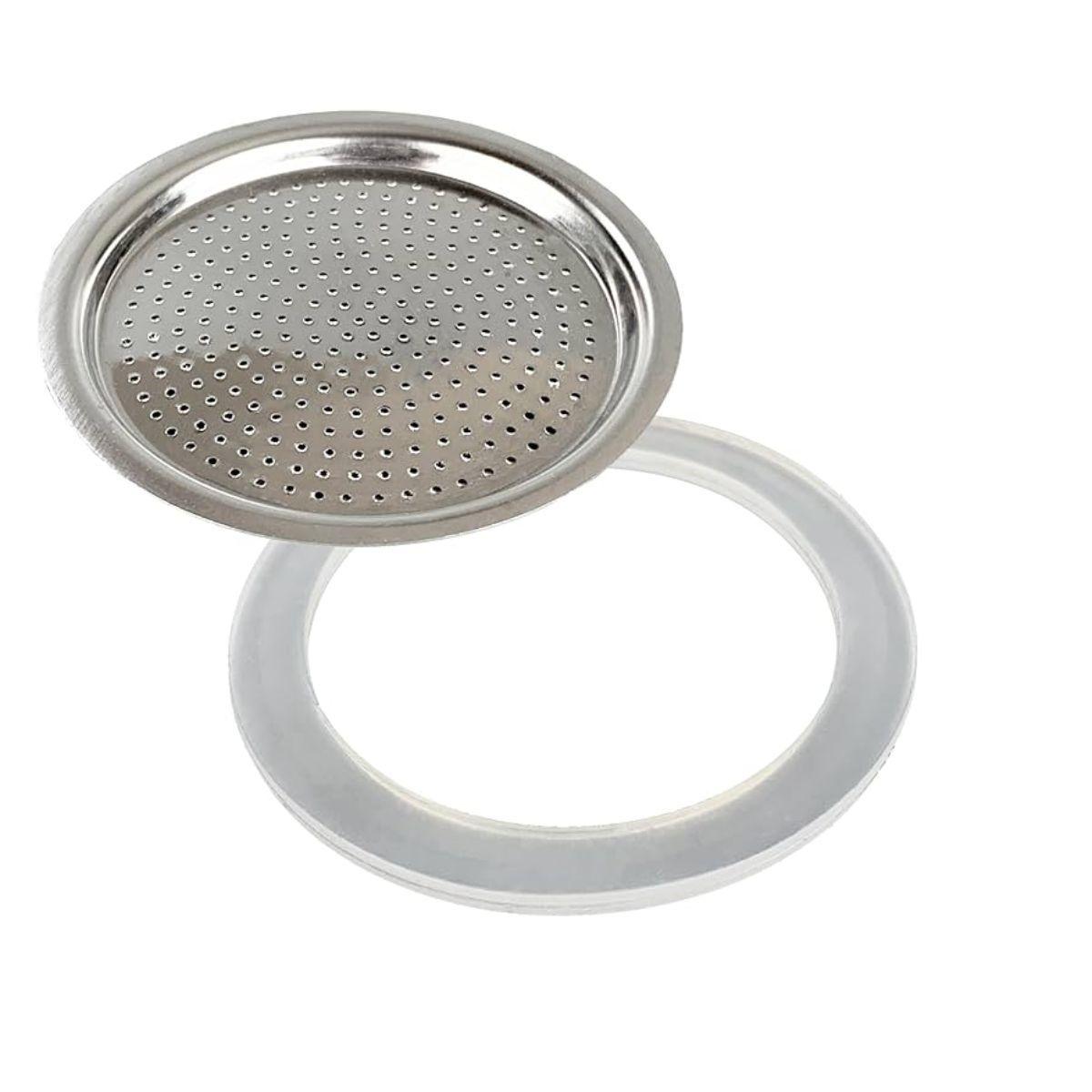 Filtro de Aluminio Cafetera de 3 Tazas Repuesto Oroley -1