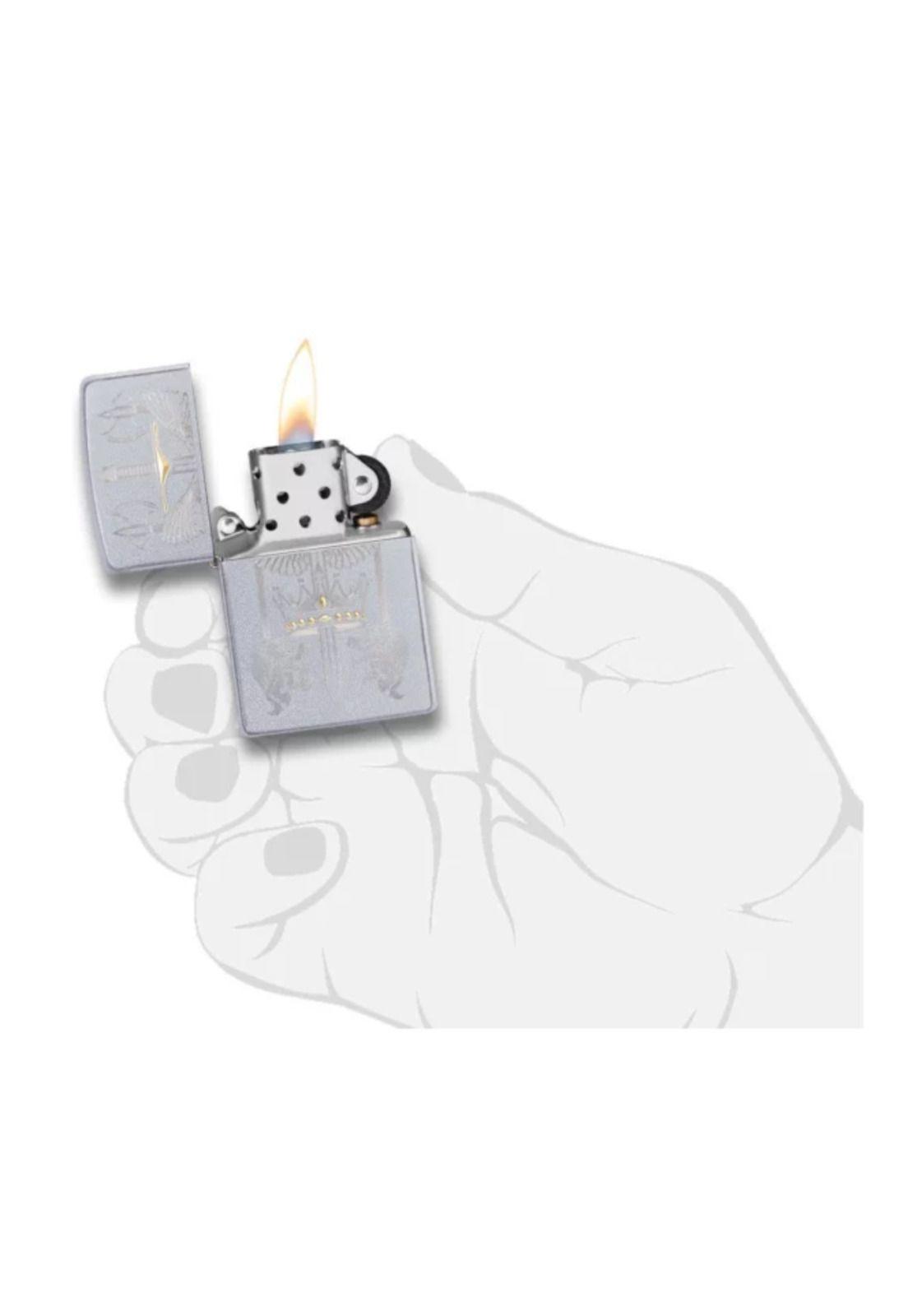 Encendedor Zippo Sword Design Espada Plateado ZP205.AE401075-4