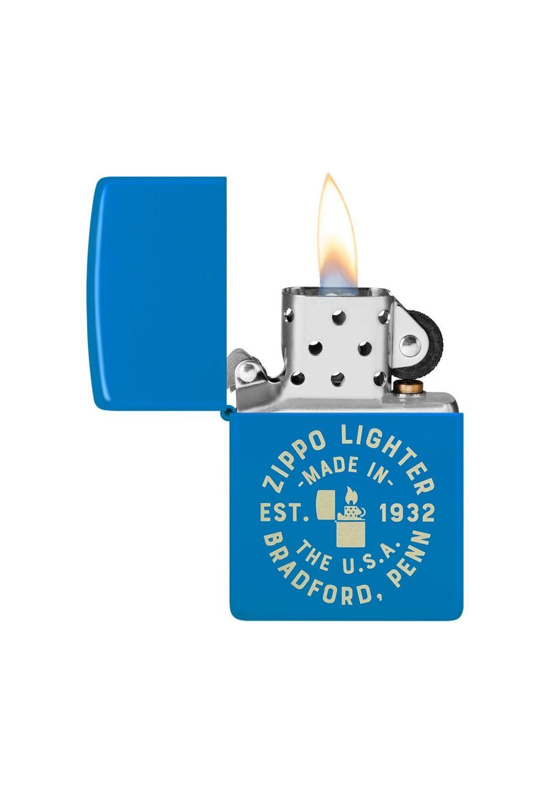 Encendedor Zippo Seal Design Azul ZP46173-1