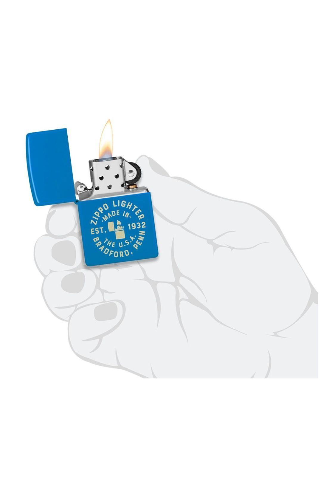 Encendedor Zippo Seal Design Azul ZP46173-4