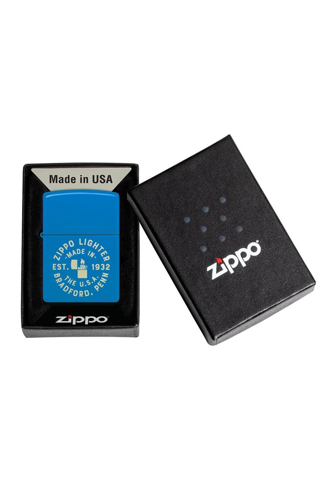 Encendedor Zippo Seal Design Azul ZP46173-5