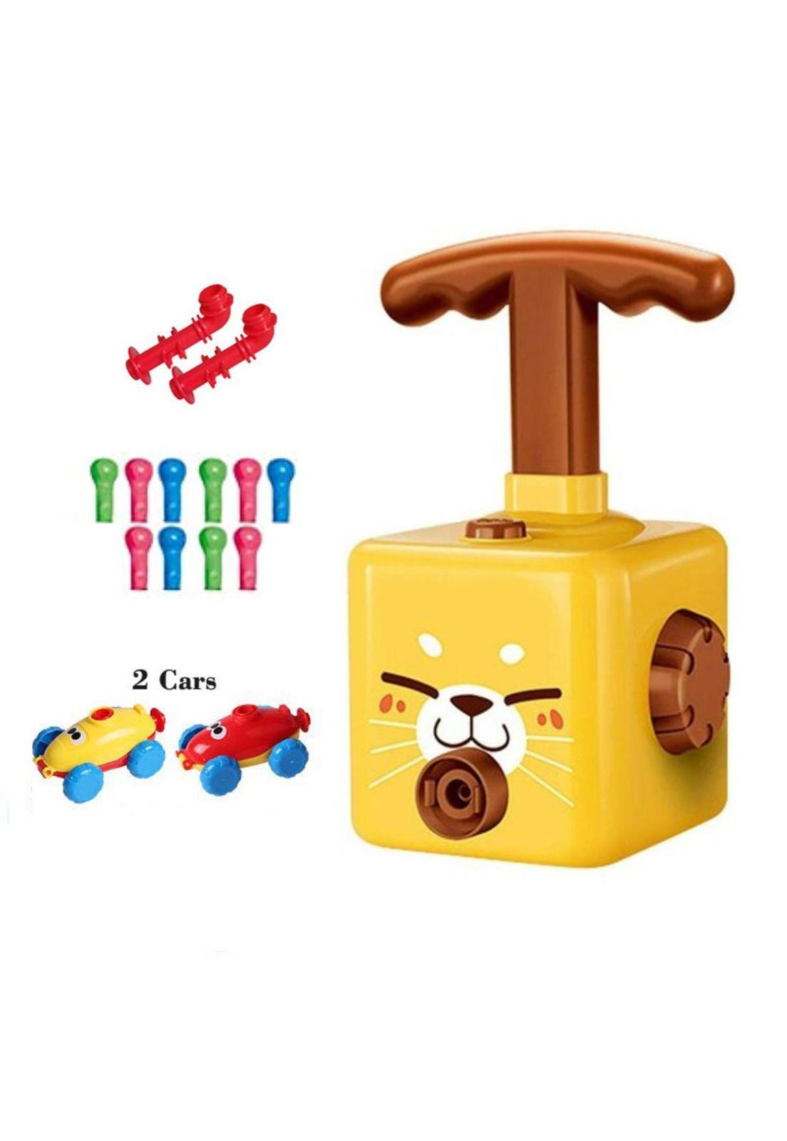 Juguete Bombin Inflador Globo Lanzador De Autos Gato-0