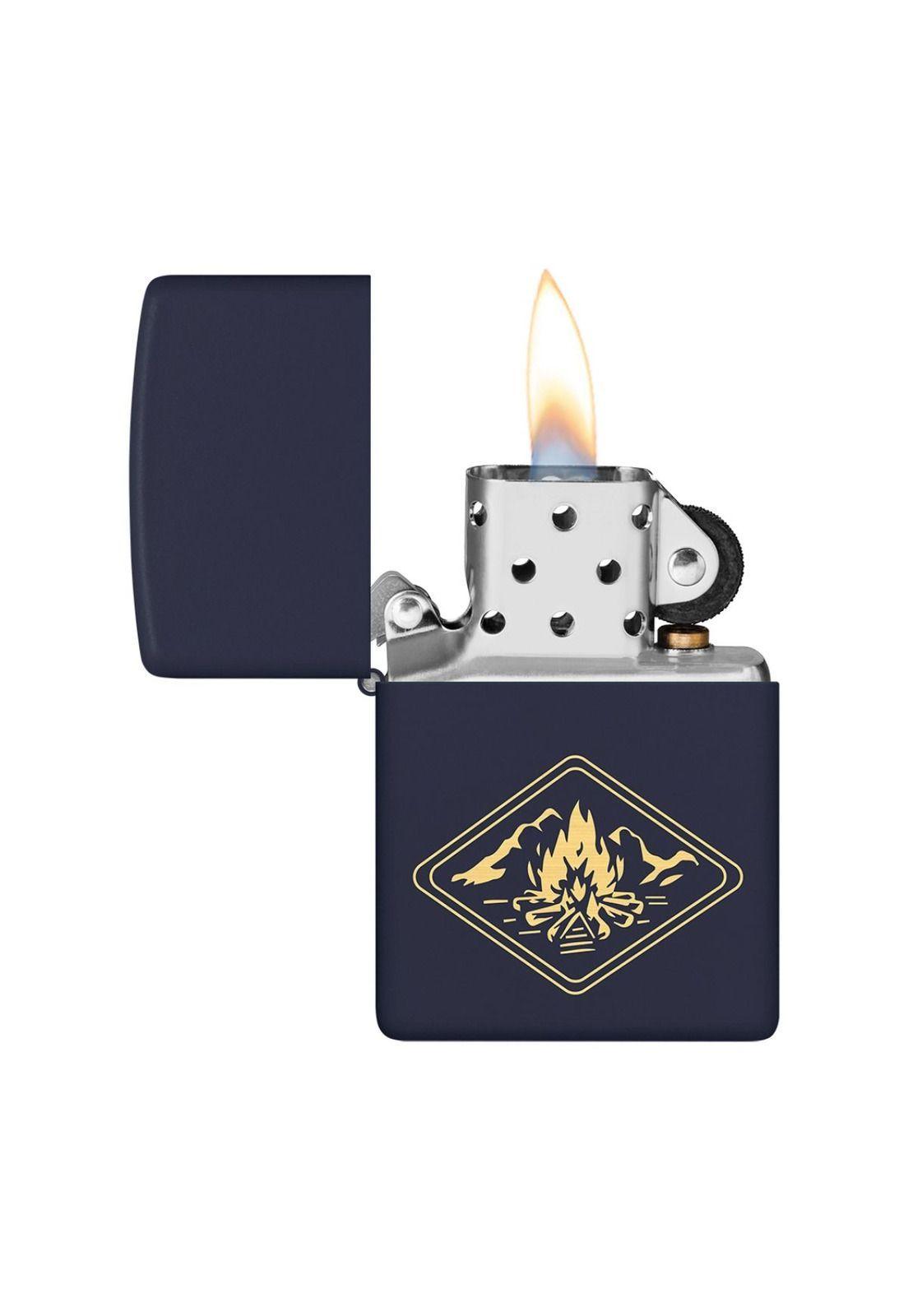 Encendedor Zippo Campfire Design Azul ZP46174-1