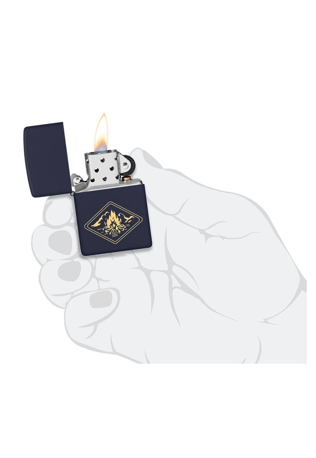 Encendedor Zippo Campfire Design Azul ZP46174-4