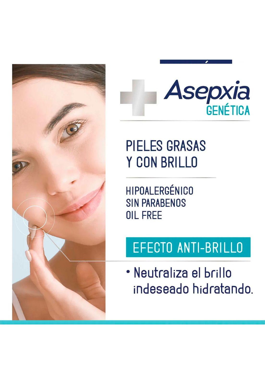 Asepxia Gen Crema Matificante Hidratante Anti Brillo 50g-6