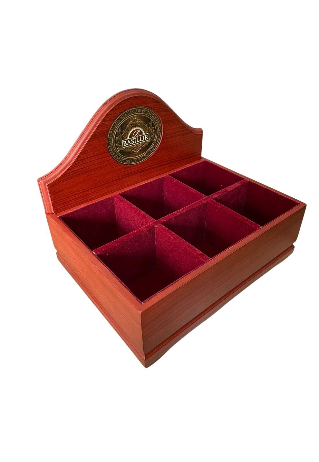Caja Madera abierta 6 espacios Te Basilur-1