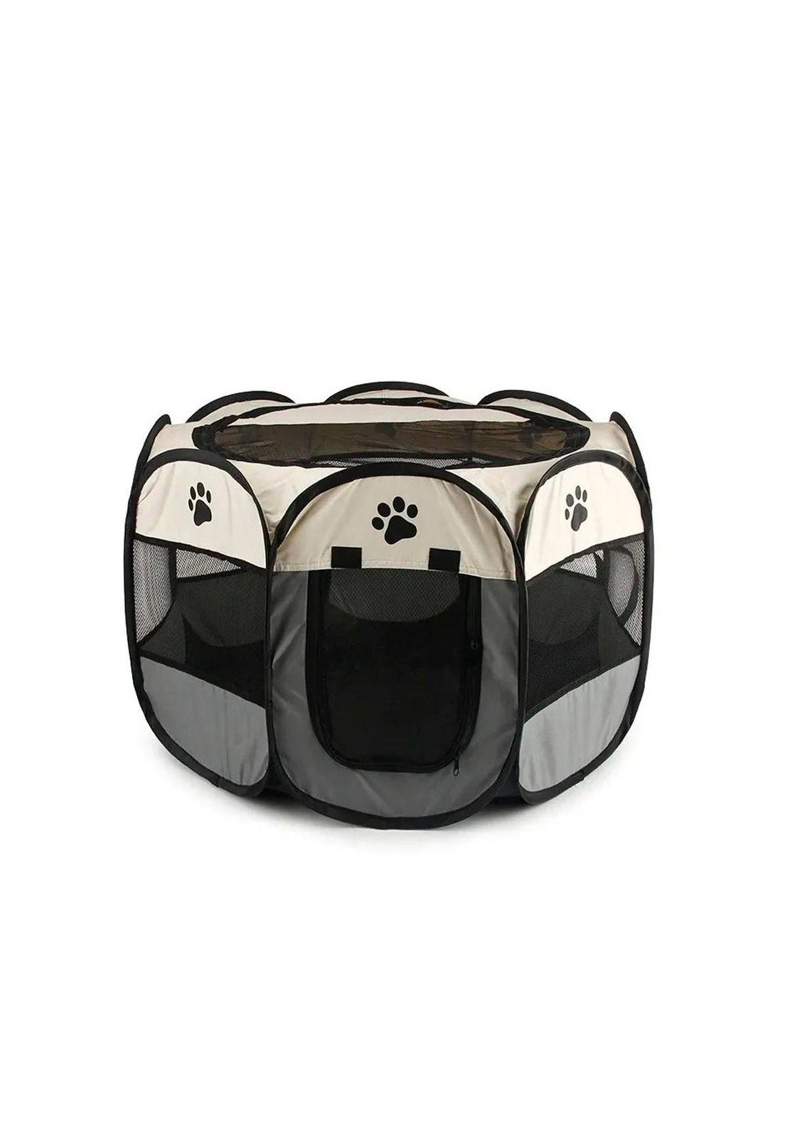 Corral para Mascota Perro Gato Roedores Talla L Gris-0