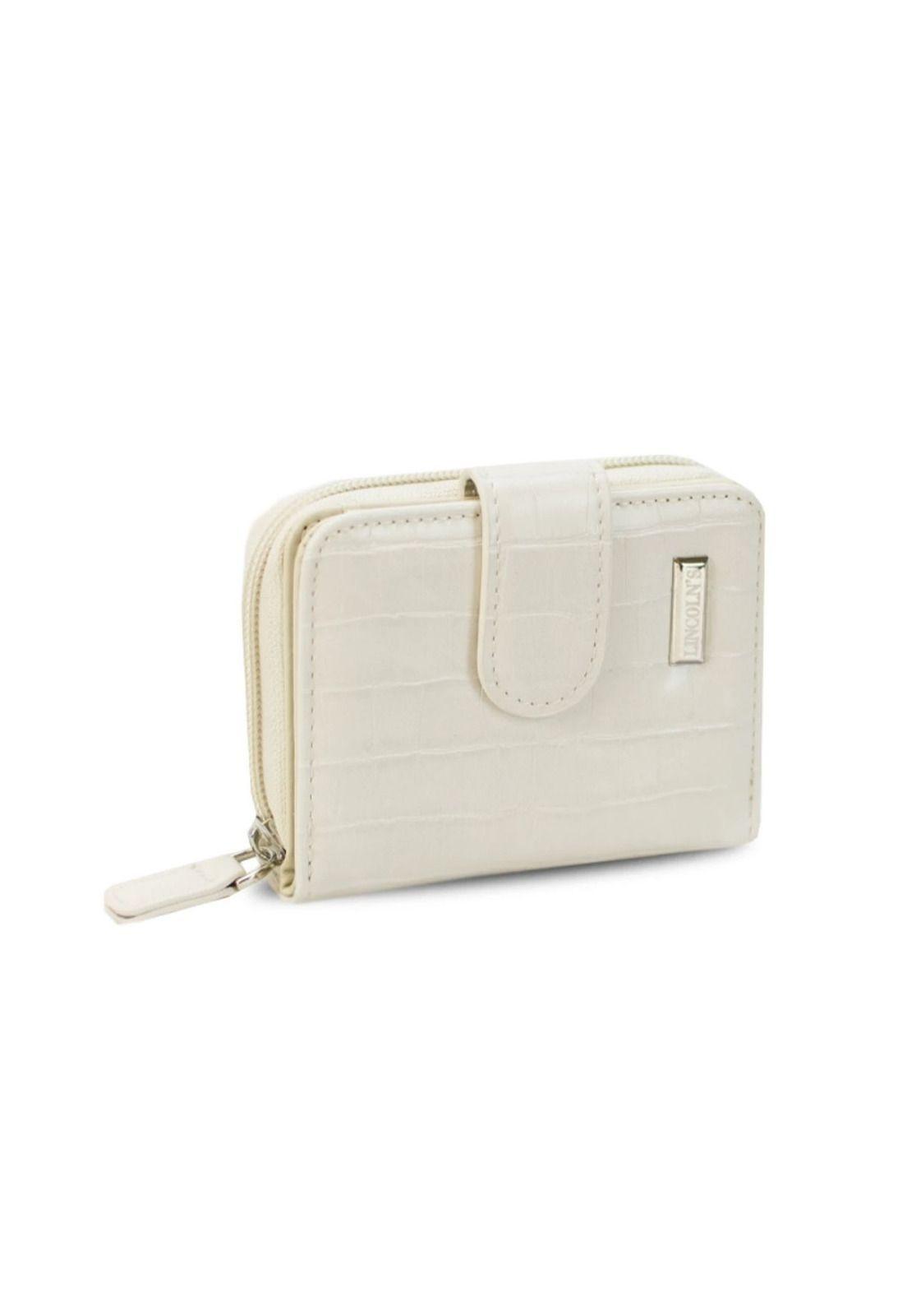 Billetera Mujer Paloma Hueso Lincoln's-0