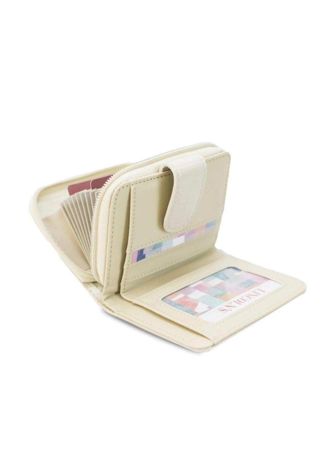 Billetera Mujer Paloma Hueso Lincoln's-1