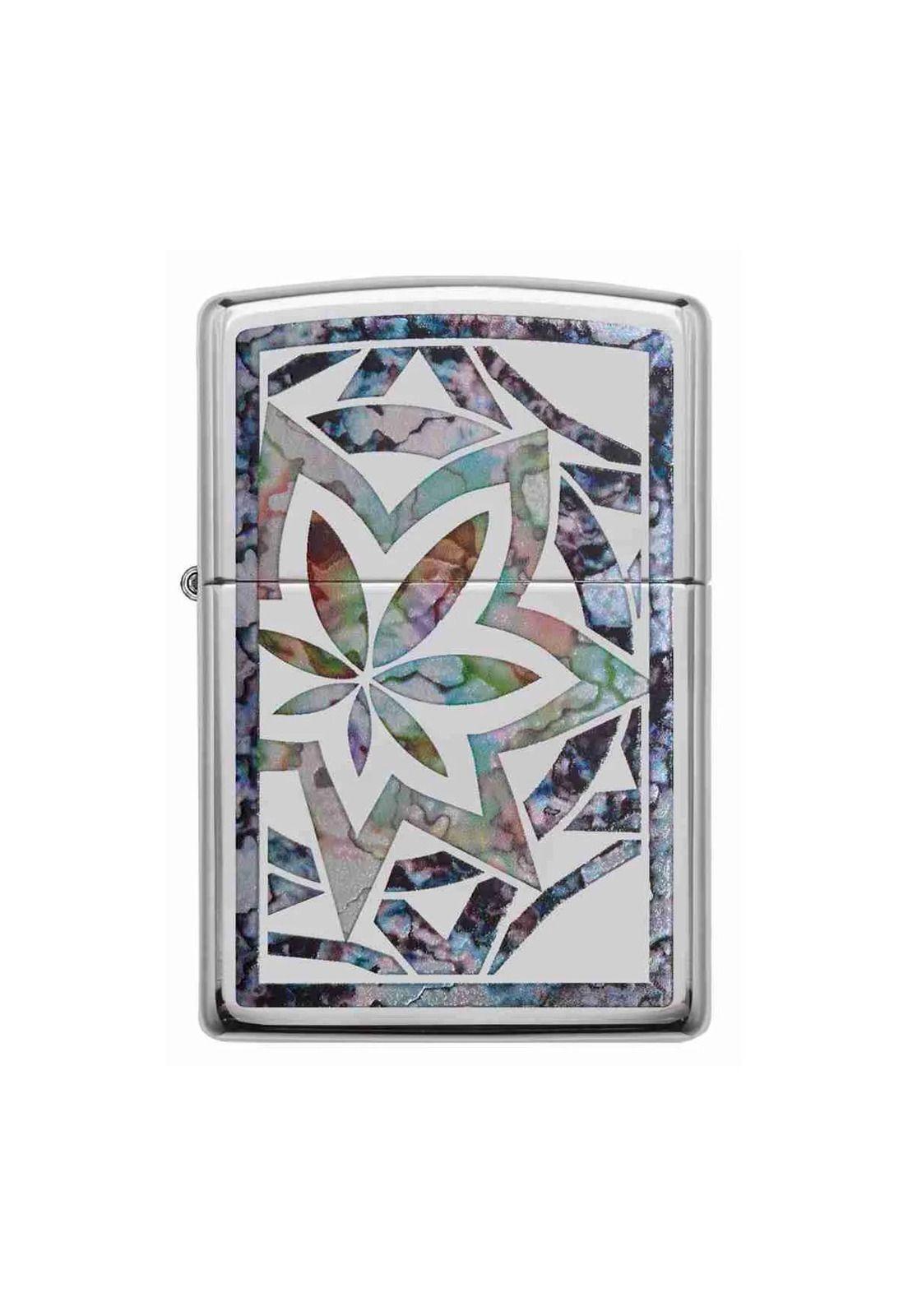 Encendedor Zippo Fusion Leaf Desing Plateado ZP29727-2