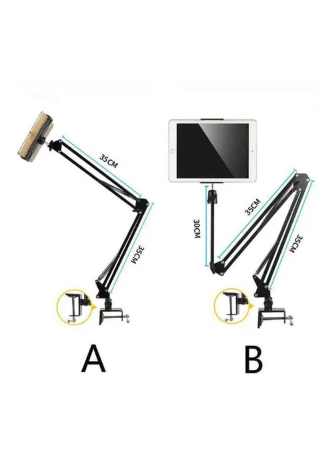 Brazo Flexible Soporte Escritorio Para Tablet iPad celular-8