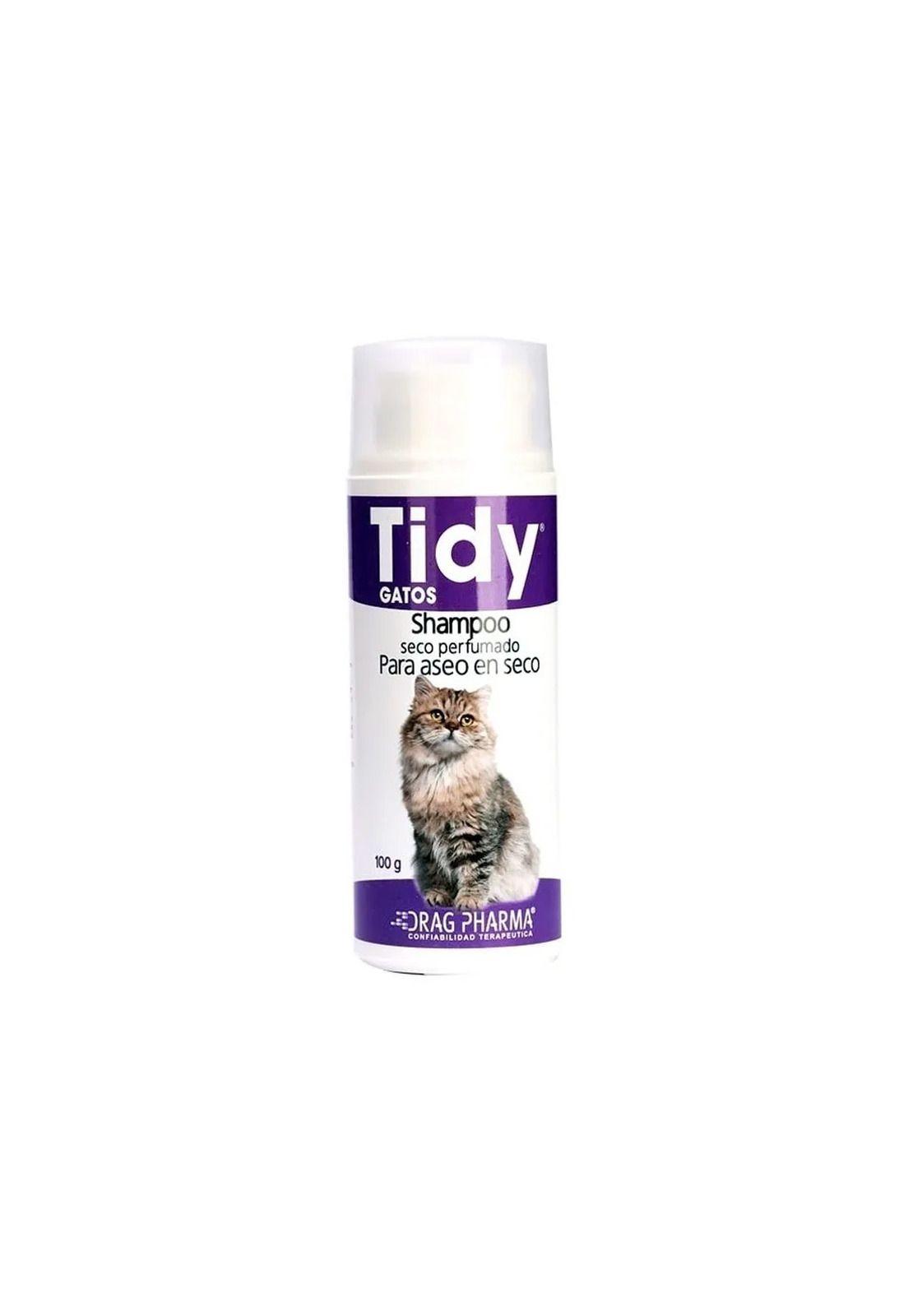 Tidy Gatos Shampoo Aseo En Seco 100g-0