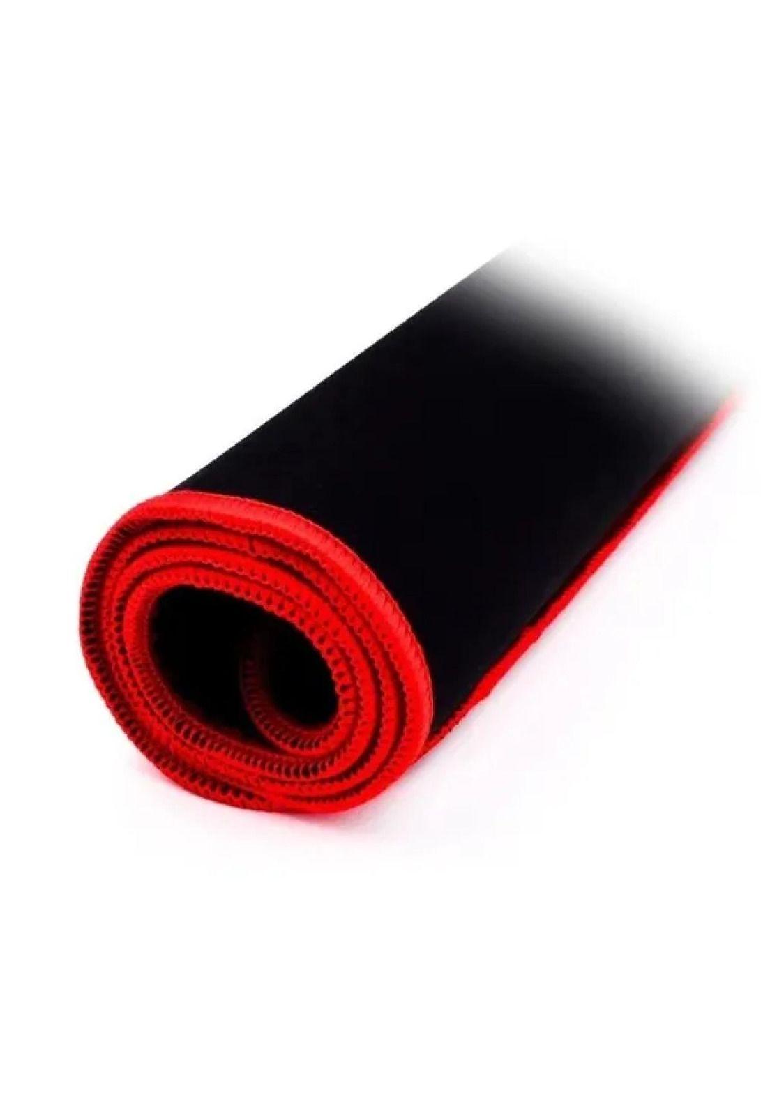 Mouse Pad Gamer K8 Negro Borde Cocido 70x30cm Antideslizante-3