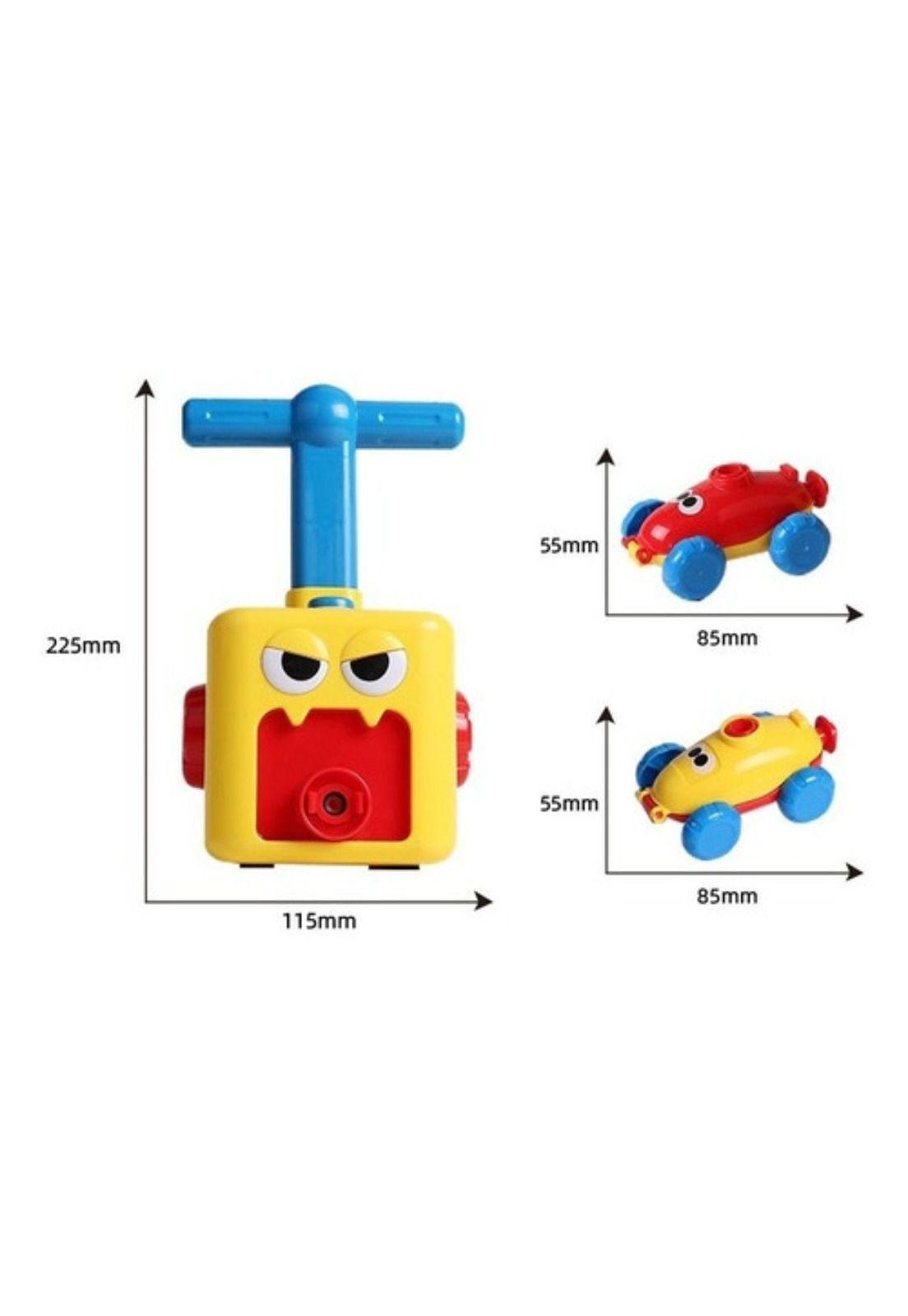 Juguete Bombin Inflador Globo Lanzador De Autos Oso-2