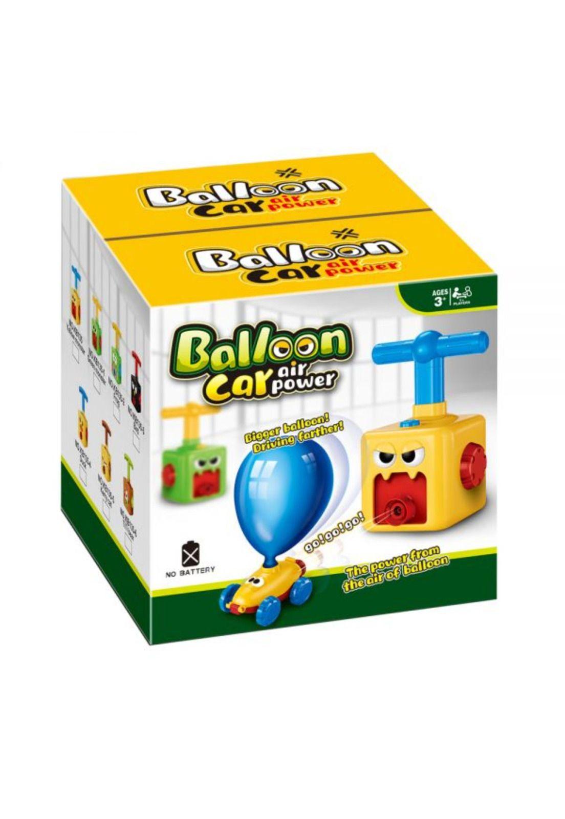 Juguete Bombin Inflador Globo Lanzador De Autos Oso-5