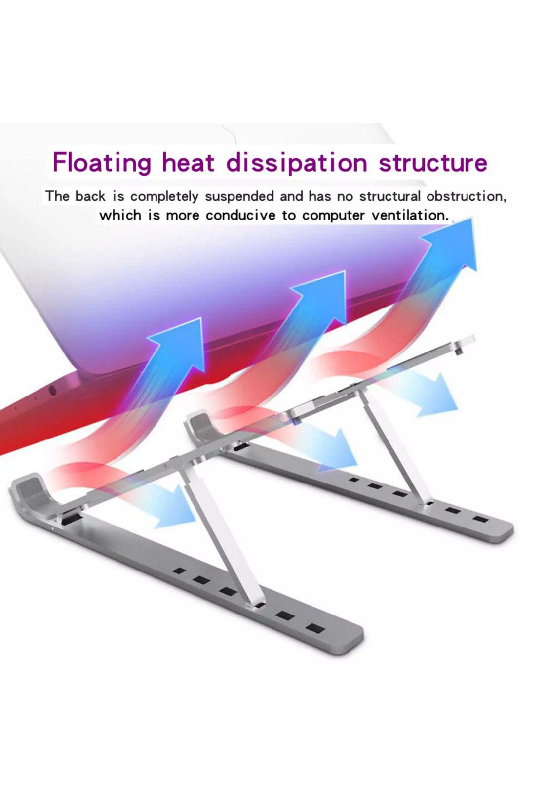 Soporte Ajustable Notebook Computador Portatil Aluminio-1