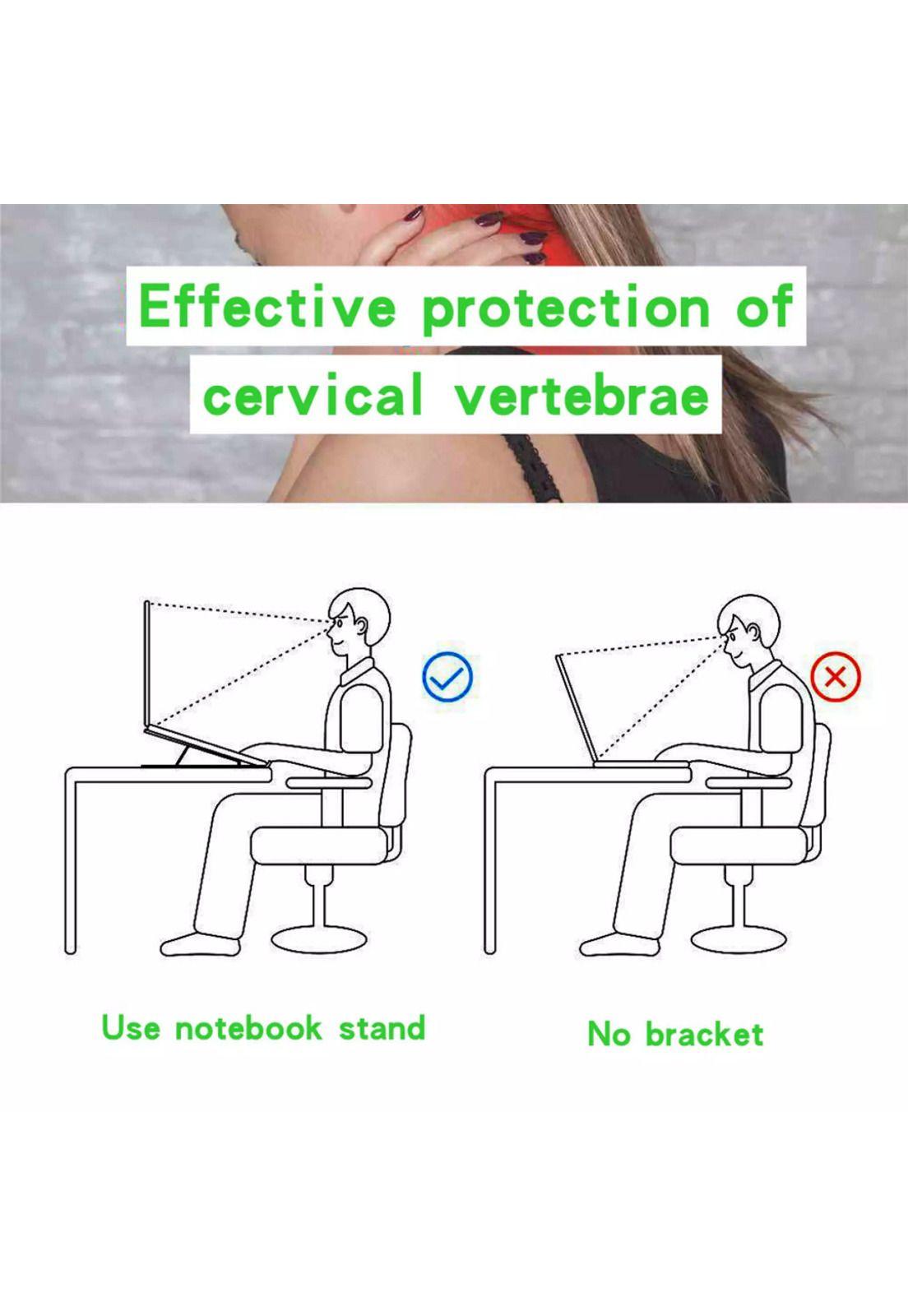 Soporte Ajustable Notebook Computador Portatil Aluminio-7